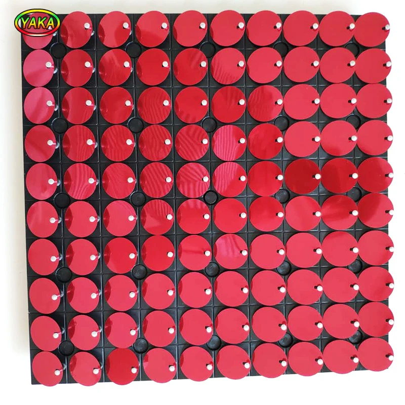 Grating Shimmer wall sequins panel for Exterior Interior Decoration