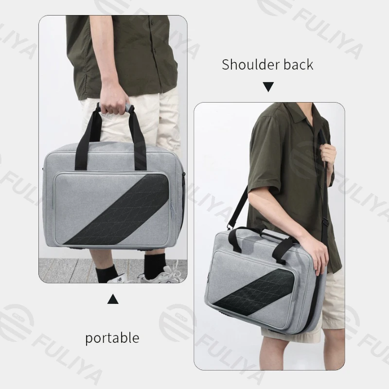 FULIYA Custom Handbag Gamepad Storage Case Gaming Accessories Playstation 5 Bag Ps5 Game Console Storage Bag