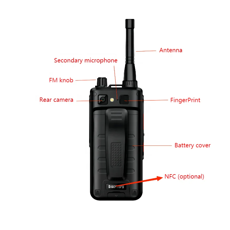 Long Range Walkie Talkies Interphone Indoor Wireless 4G Video POC Analog UHF Intercom