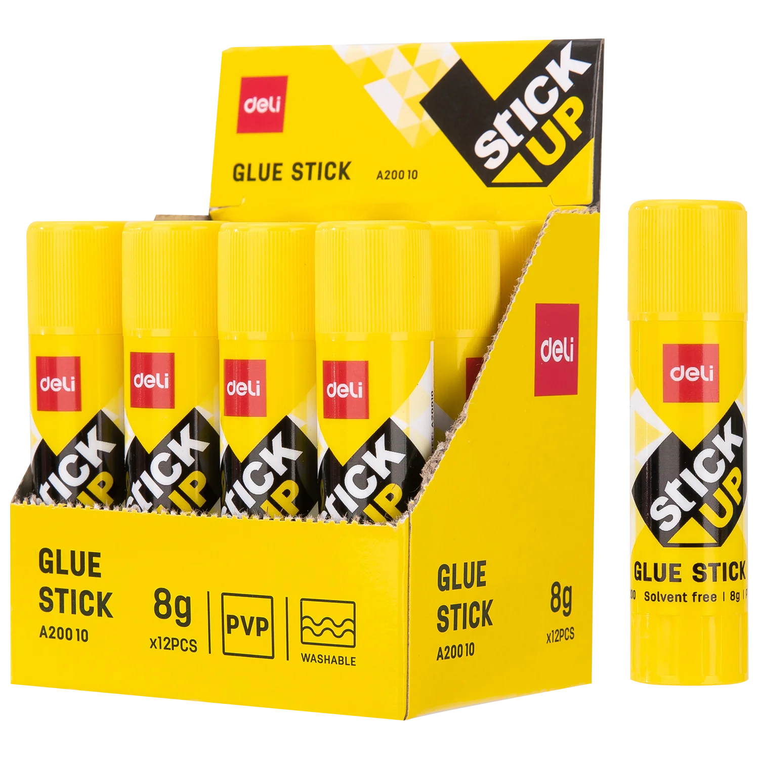 High Quality School Office White Pvp Plastic Hard Performance Glue Stick