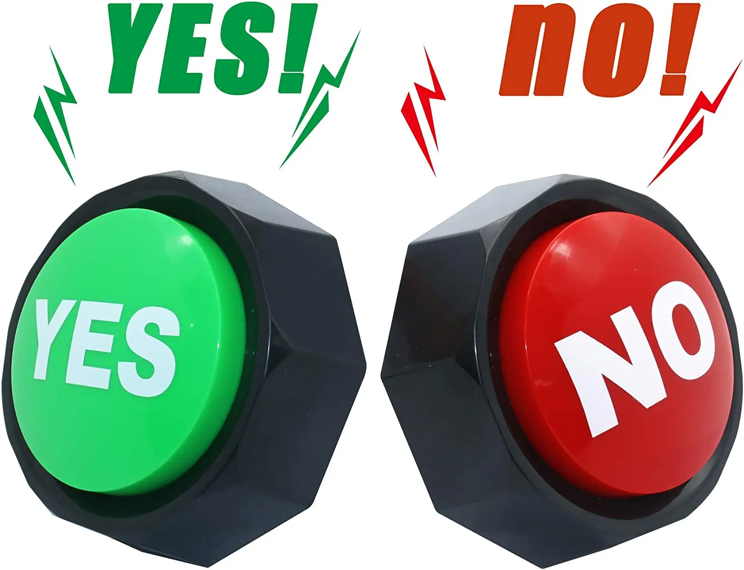 custom talking button Buzzers Switch Led Recording Custom Sound Buttons YES AND NO BUTTON ANSWER GAME BUZZER