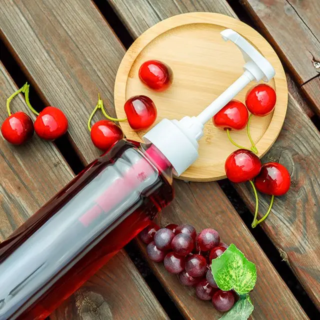  Производство сертифицированного SGS пластиковый насос для пищевых продуктов 28 мм диспенсер соуса сиропа