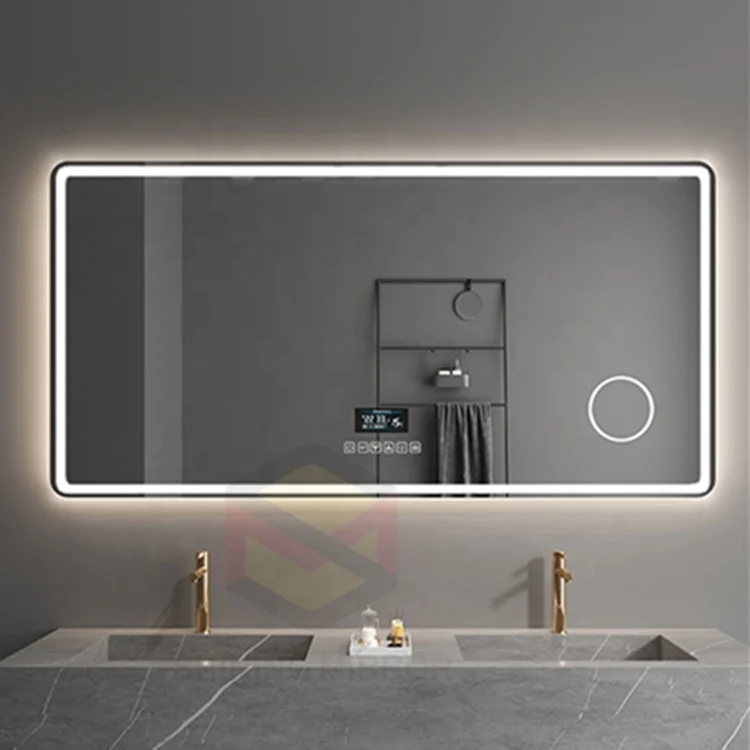 Hot Sell Environmental Smart Touch Sensor Switch Rectangular Shape Bathroom LED Mirrors
