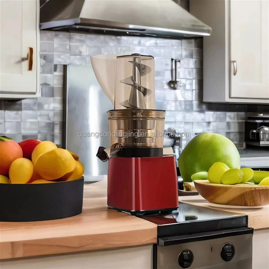 500W Citrus Orange Lemon Juice Extractor Squeezer Cold Press Slow Commercial Juicer Extractor Machine For Juice Bar Cafe