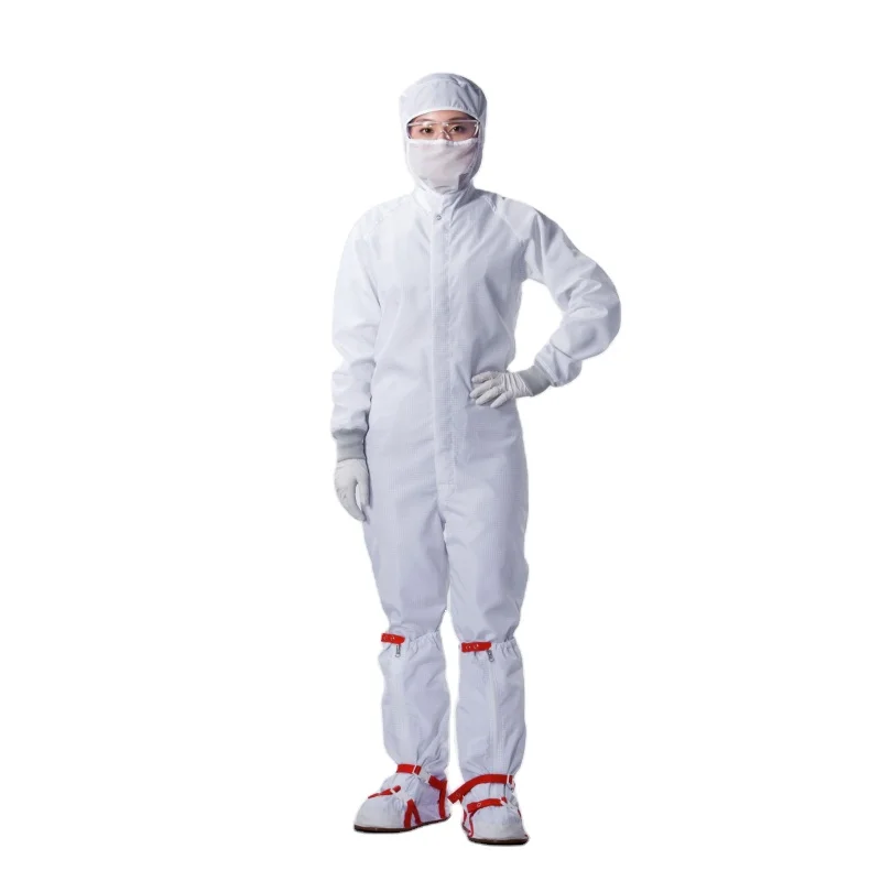 Canmax Esd Antistatic Lab Coat Anti-static Reusable Electronics Gowning Uniform Dust Free Cleanroom Work  Clothes