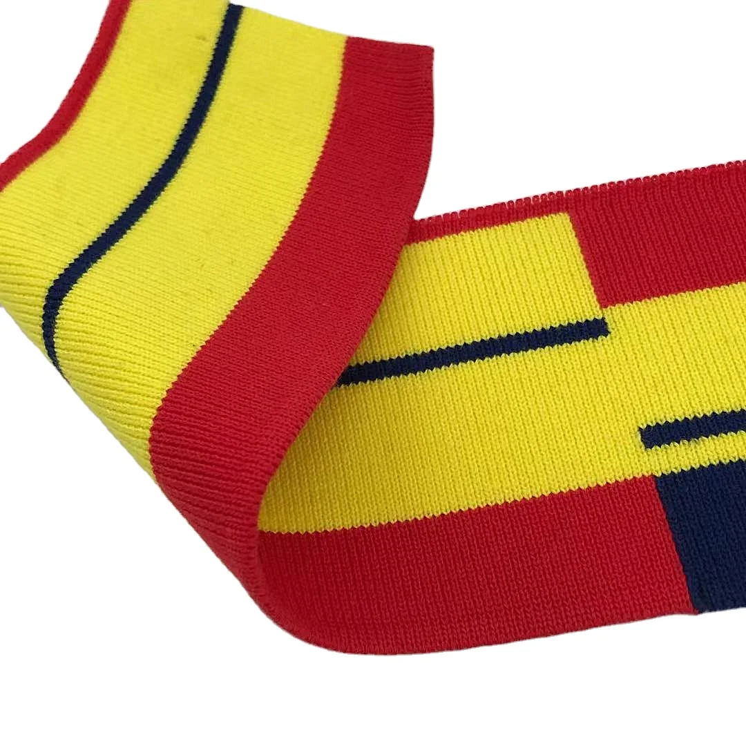 1x1 rib knit collar ribbing for neck collar for polo shirt