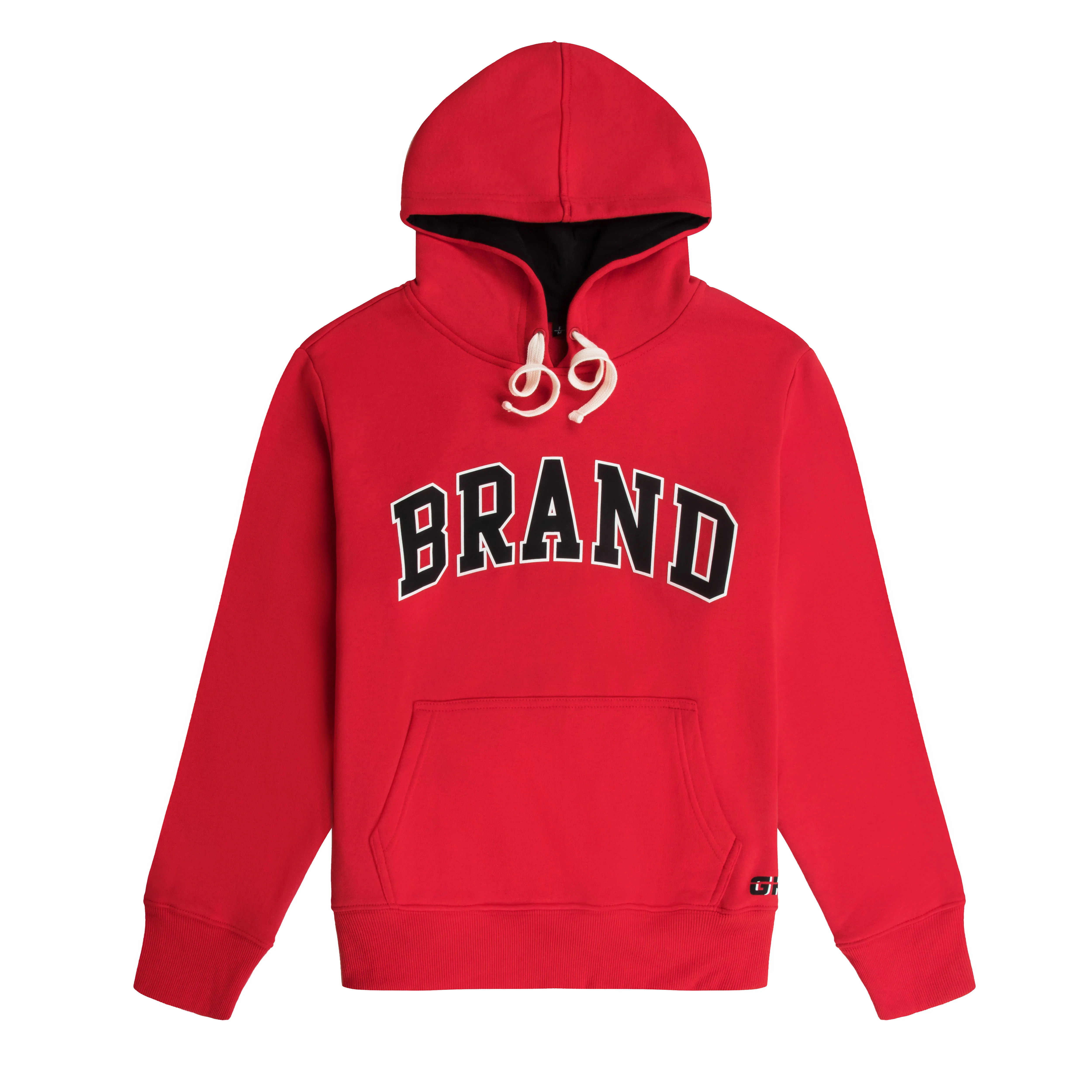 Highend Custom High Density Raised Up Silica Printing Logo Unisex Heavy French Terry Pullover Hoodie Sweatshirt Fleece