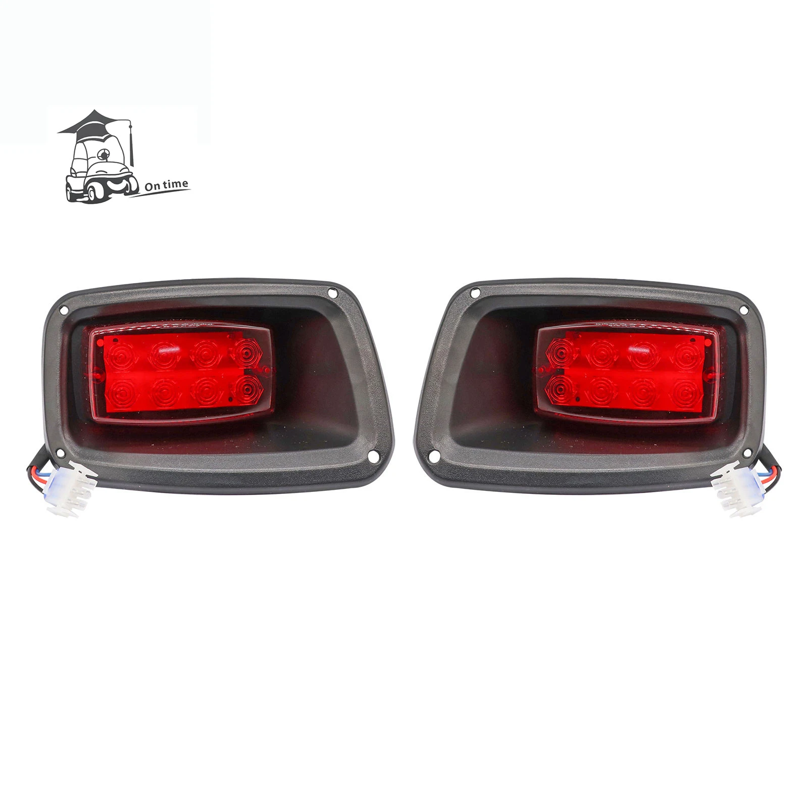 Комплект задних фонарей (левый и правый) для газовых/электрических Гольф-мобилей EZGO TXT 1994-Up OEM #74371-G01 22288-G2 74371-G02 22288-G2