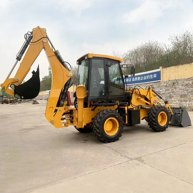 TOSH Telescopic Boom Wheel Loader Backhoe with Yunnei/Yuchai / Cummins Engine For Sale