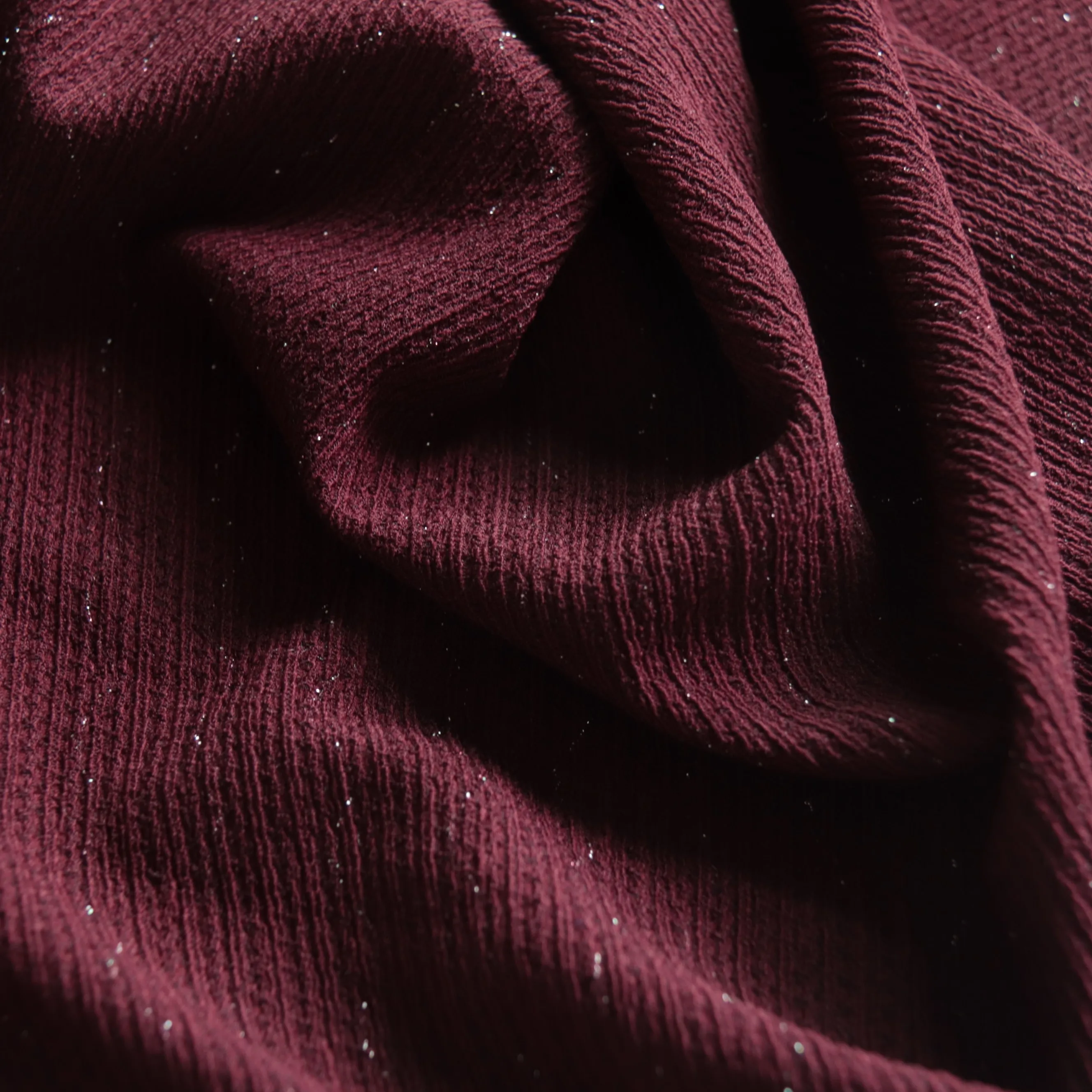 97%polyester 3% spandex bubble Silver bright bar jacquard fabric crinkle seersucker fashion fabric for dress