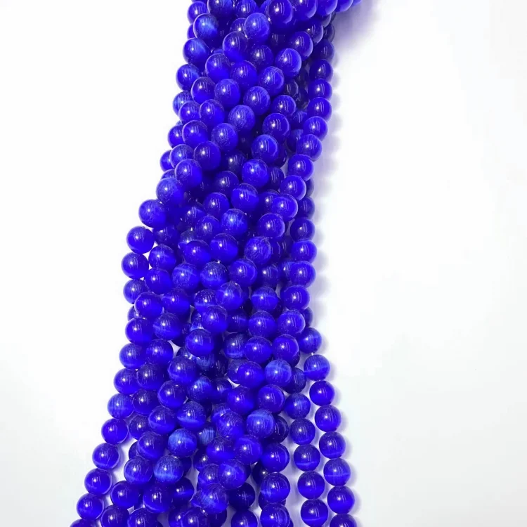 Wholesale 6/8/10mm Mona Lisa Opal Cat Eyes Beads stone beads for Jewelry Making