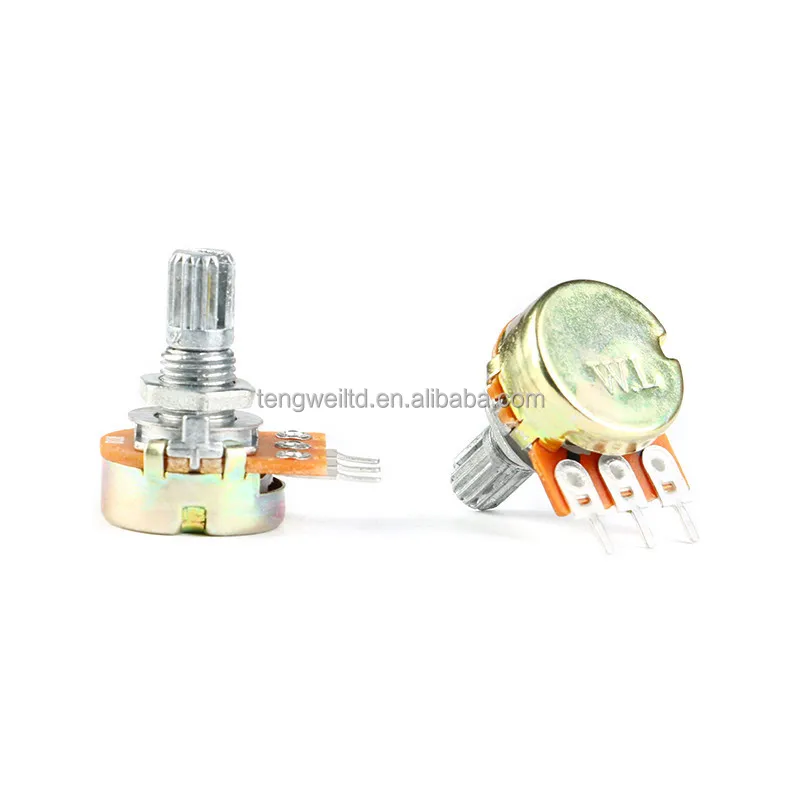Potentiometers WH148 1Kohms 20%  single Rotary Metal Rheostats 15MM B1K