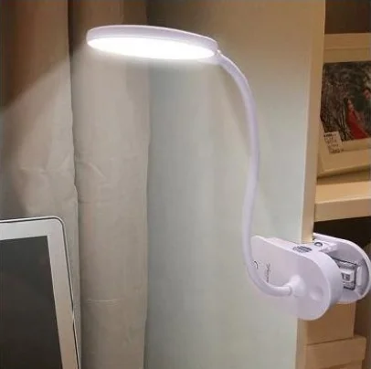 Desk Lamp Usb Led Bed Reading Book USB Charging Clip Lights Lighting Modern Fixtures Night Light