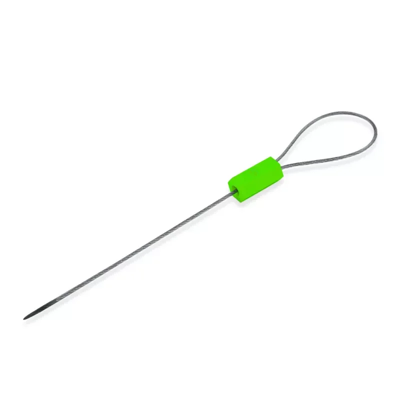 1.8 mm Cable diameter adjustable metal cable seal with number and logo