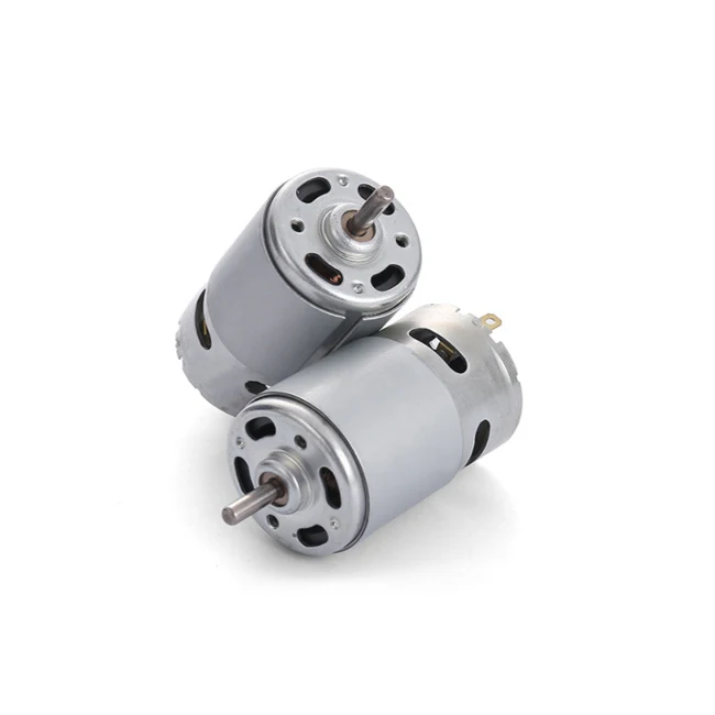 2021 factory wholesale high speed 20000rpm 775 dc motor ball bearing 12v 24v with fans