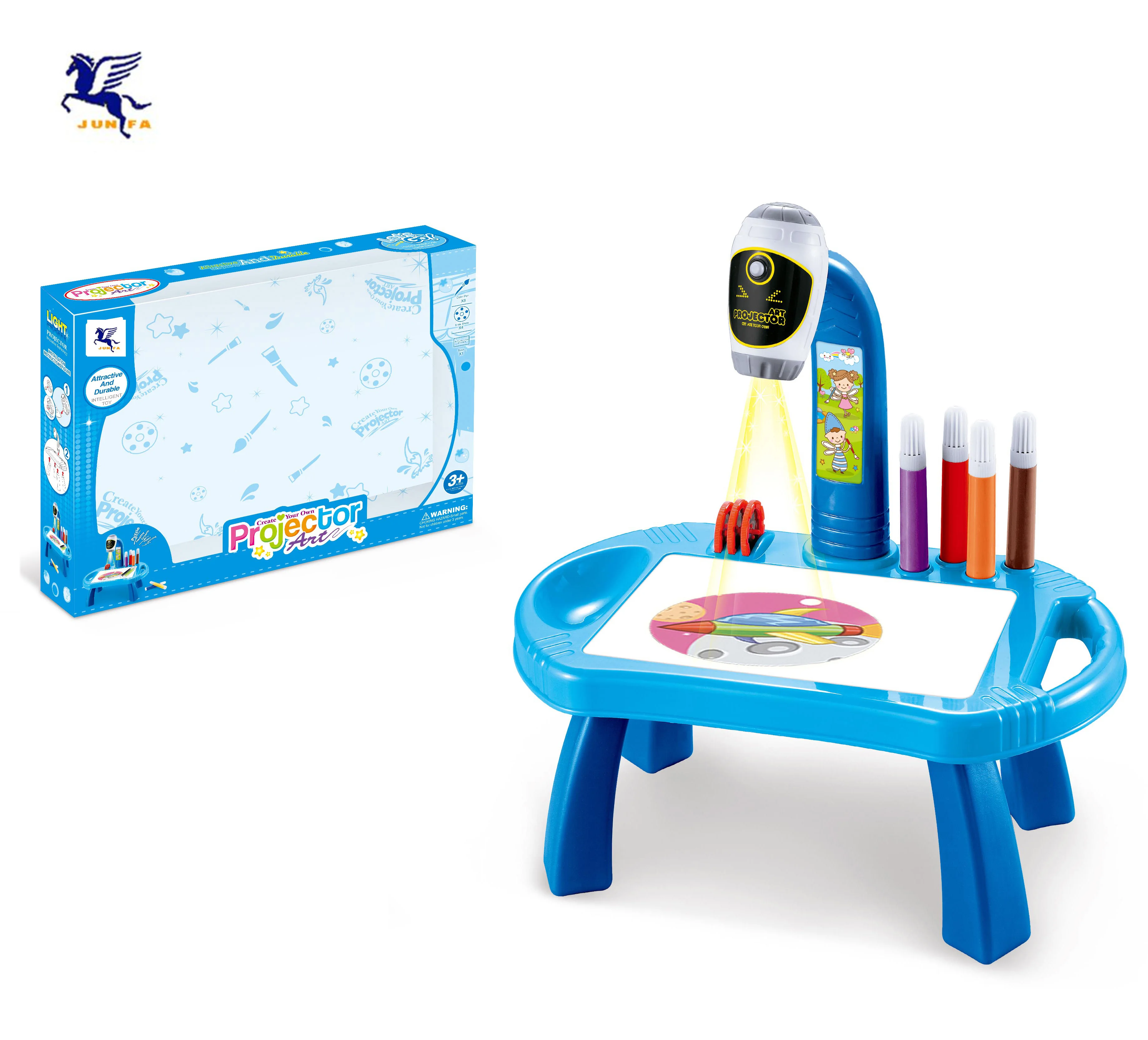 Обучающая игрушка «сделай сам» детский проектор для рисования набор