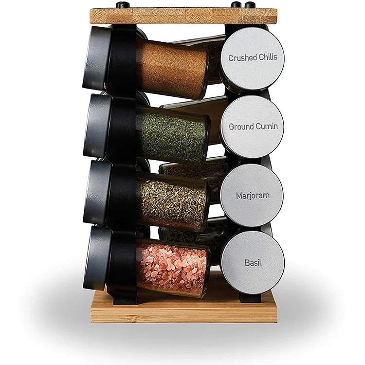 spice set complete counter chemistry basic box bulk species organizer kitchen spice rack seasoning containers labels