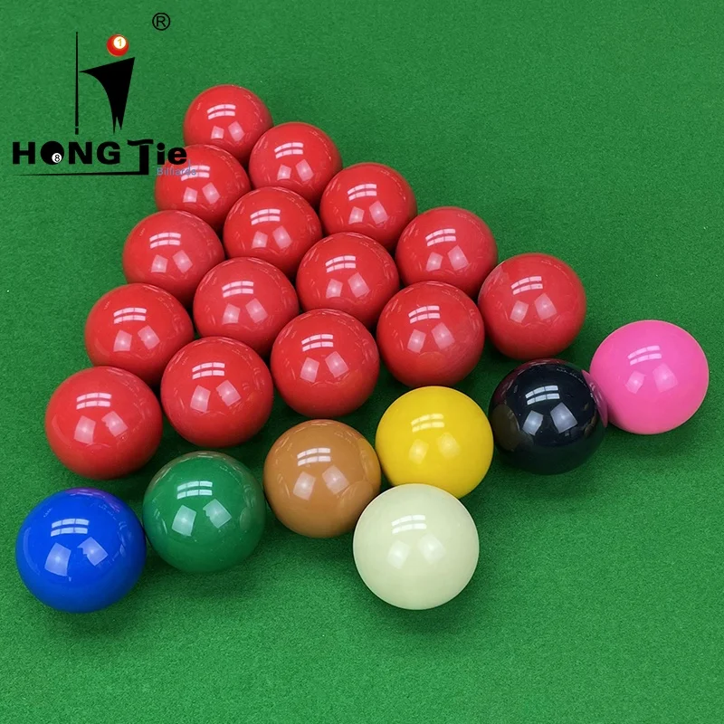 Hongjie Billiards Factory Hot sale 52.4mm snooker billiard ball set  billiard snooker table accessories