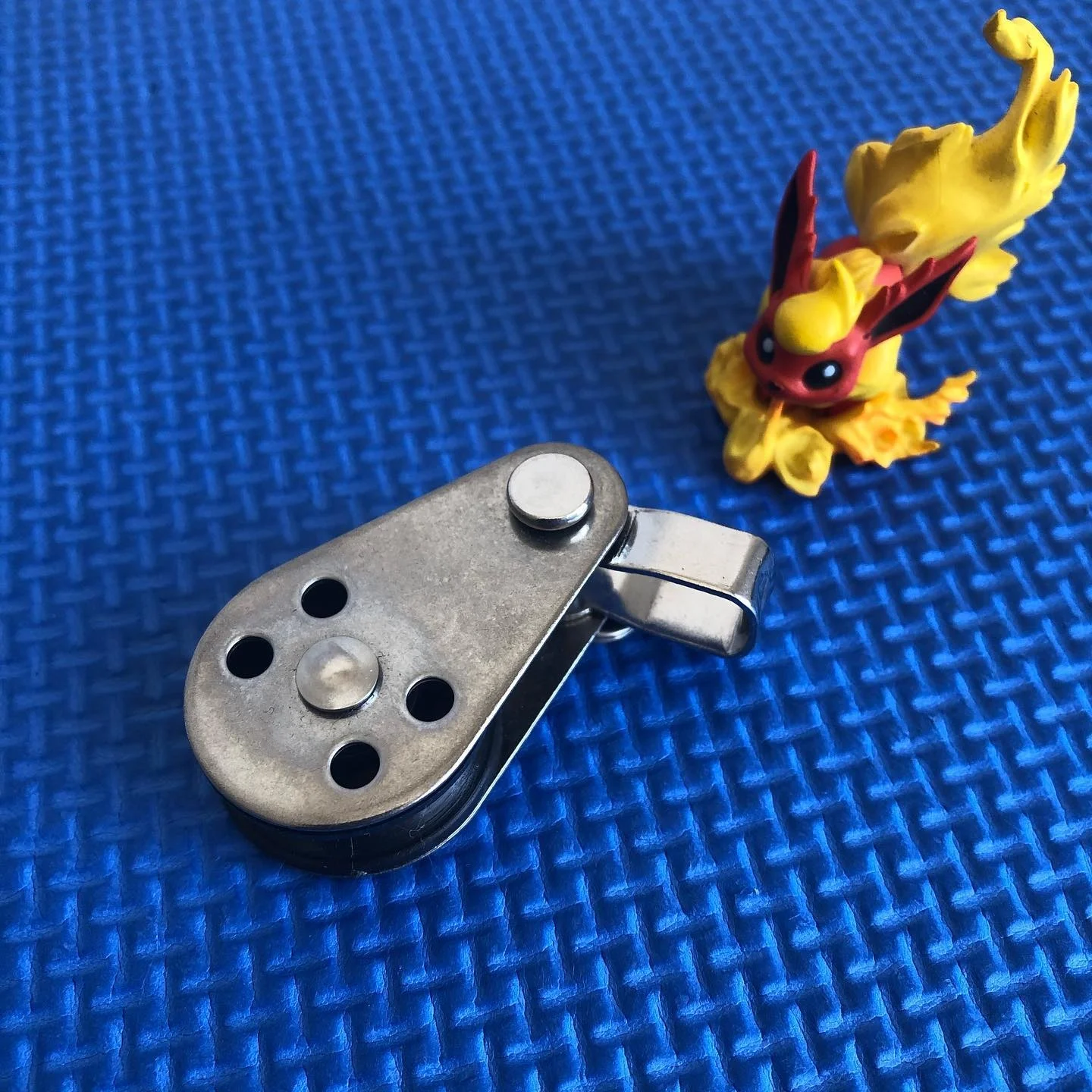 25mm Stainless Steel Nylon Sheave Pulley Blocks W Removable Pin & Bracket for Marine Kayak Canoe Boat Anchor Trolley System