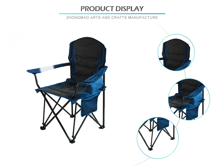 Высококачественный Сверхлегкий портативный складной стул для кемпинга для взрослых со стальной трубкой