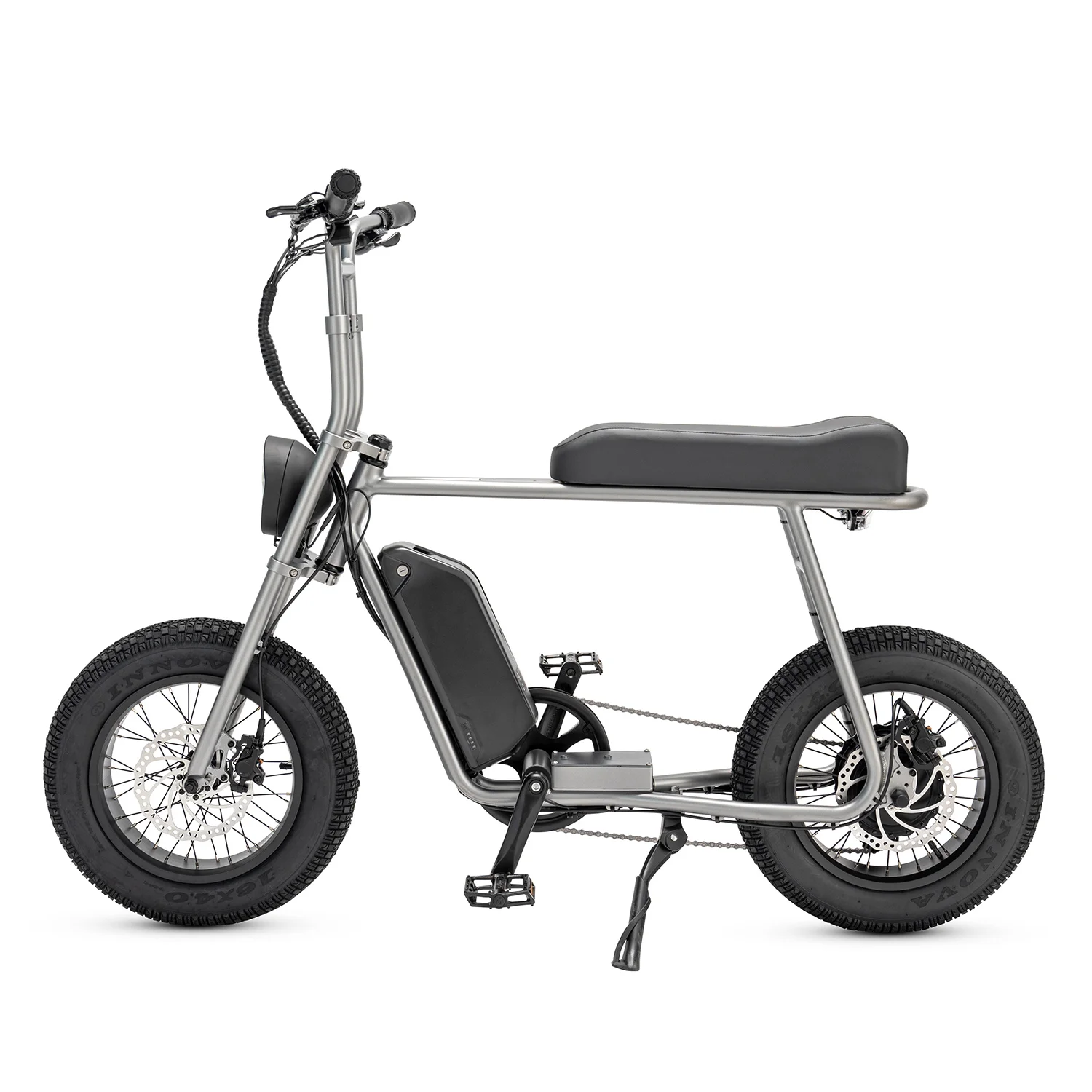 2024 Mario Retro 16  Ebike With 750W Rear Hub Motor Rigid Fork  Vee Tires  E -Bike Electric City Bicycle