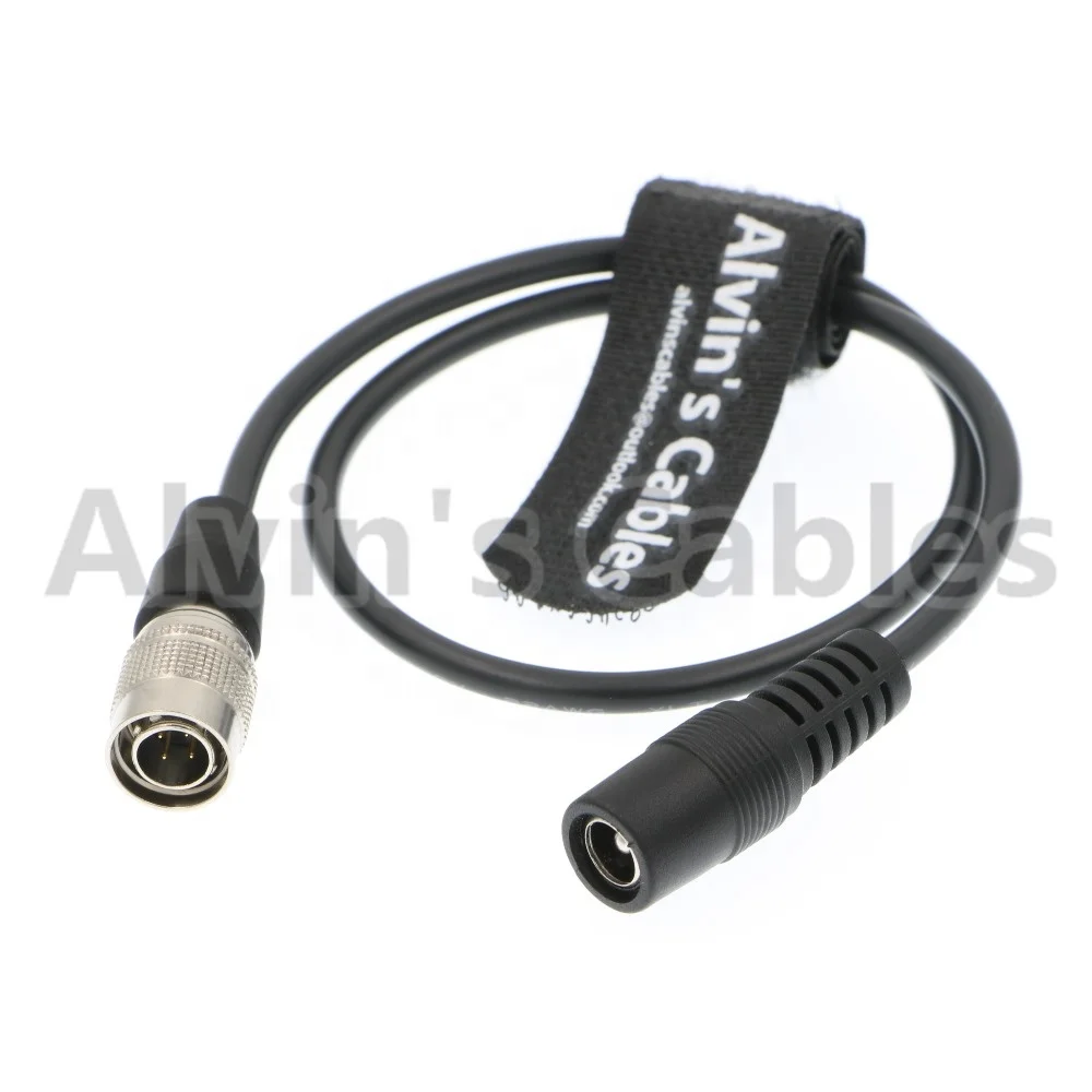 
Hirose 4 Pin Male to DC Female Cable for Sound Device ZAXCOM Blackmagic 