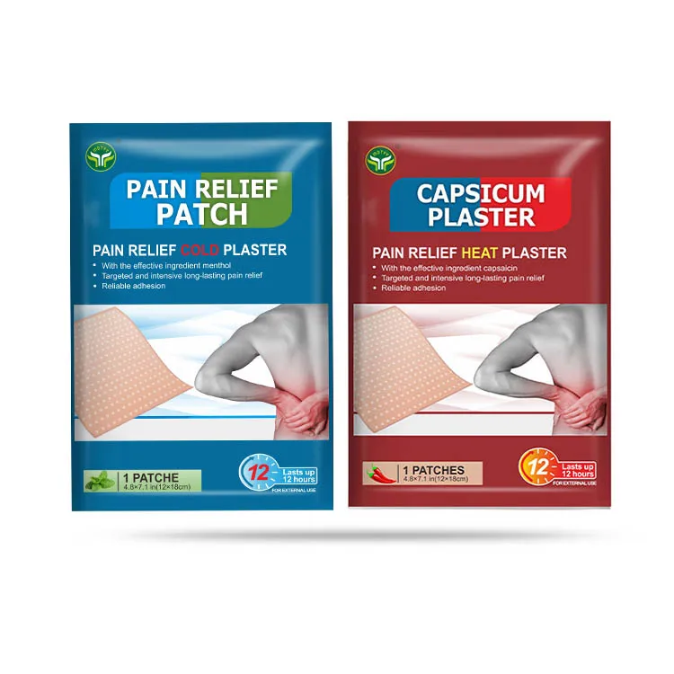 China Supplier Camphor Capsicum Extract Menthol Capsicum Pain Patch