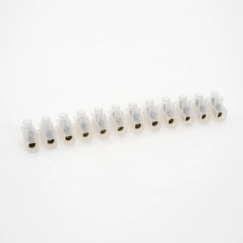 Клеммные колодки полосы 10A PE 12 способов провод разъема типа U для низковольтная аппаратура; Легко и быстро чистится; Дизайн