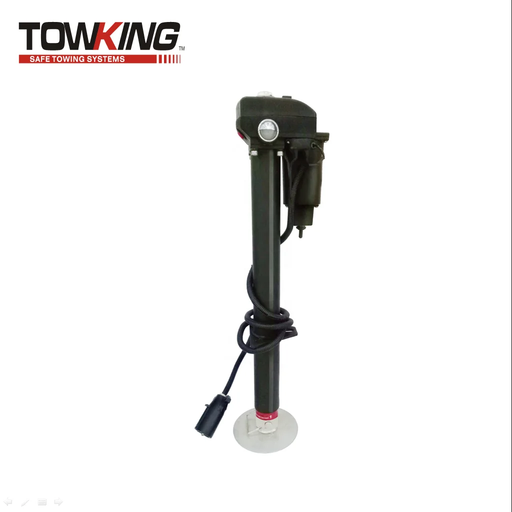TOWKING 3.5k 12V Electric Trailer Jack Camper Trailer Stabilizer With Drop Leg