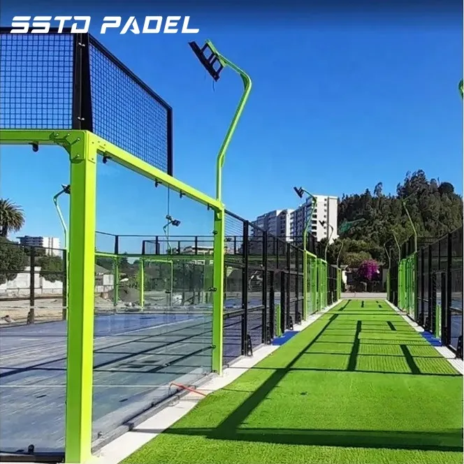 SSTD sports manufacturer Padel Tennis court China Paddle Courts for sports padel court company