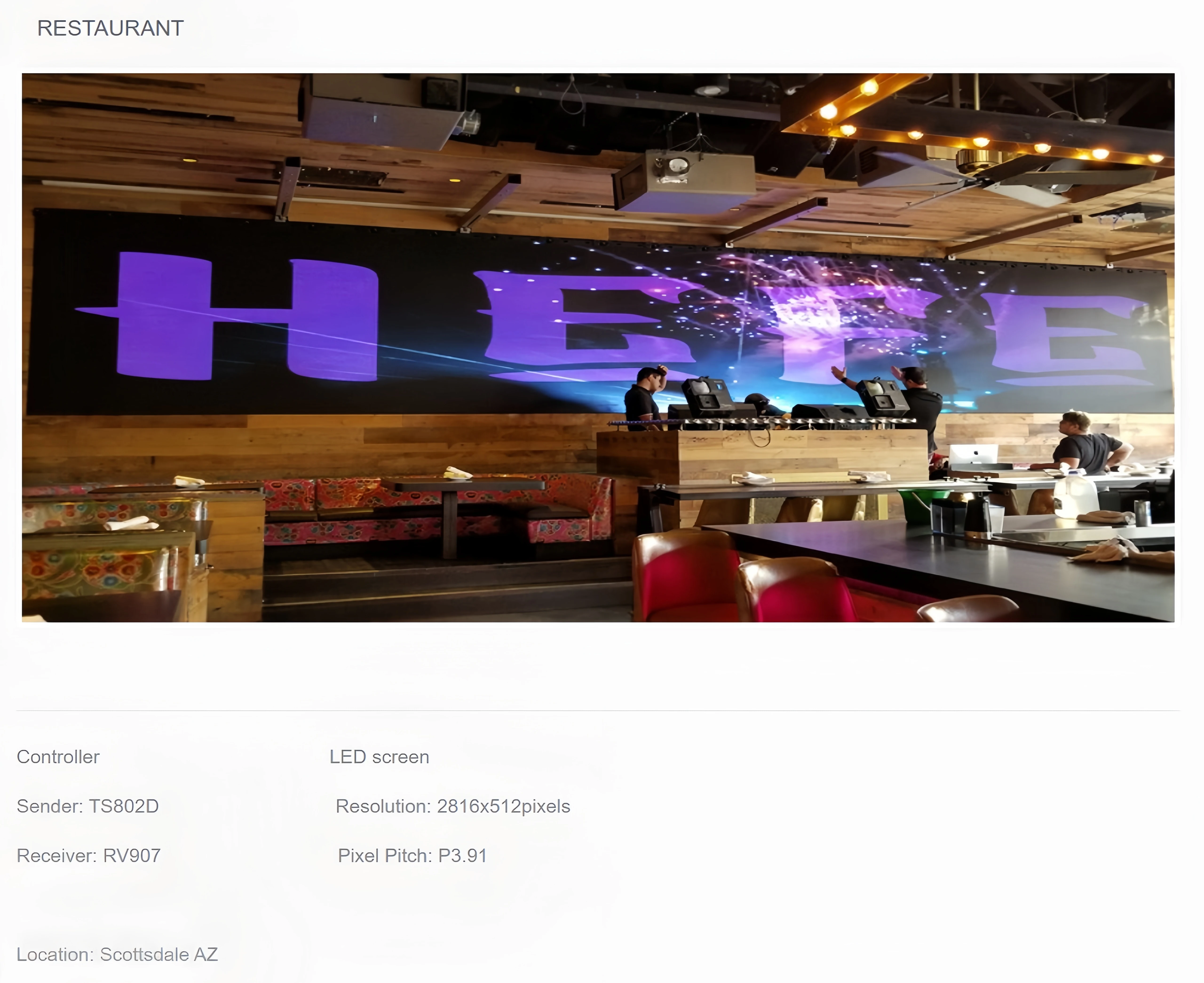 Linsn Technology all-in-one processor X200 supports LED electronic display with sending card
