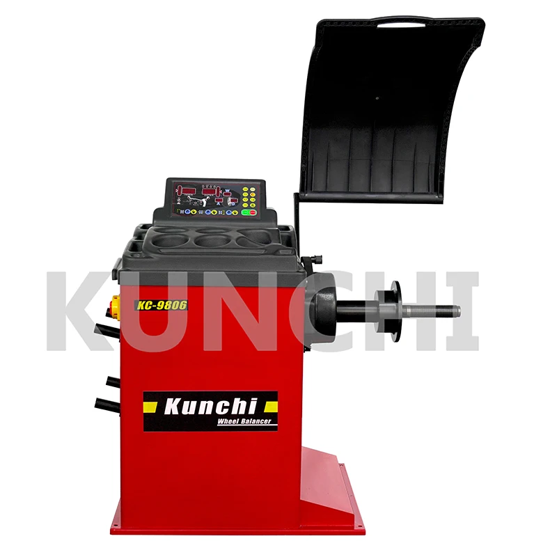 Liaoning kunchi гаражное оборудование балансировочный станок для колес автоматический инфракрасный лазер позиционирование балансировщик