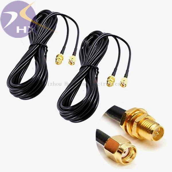 50Ohm Rg316 Rg174 Cables Data Sma Male Connector To Rp Sma Female Rf Coax Coaxial Jumper Pigtail Power Cables Antenna Lte Magnet