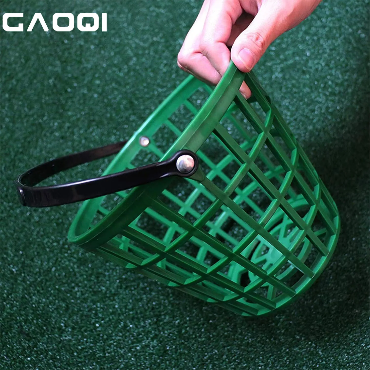 Durable Plastic Golf Ball Storage Basket Eco-Friendly Golf Ball Container for Driving Ranges