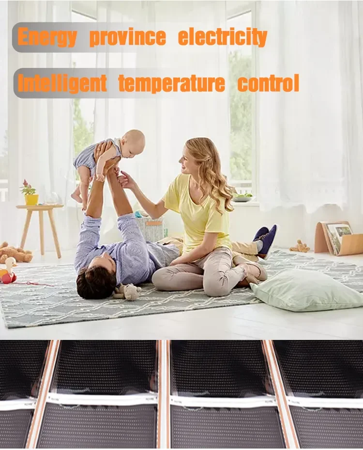 PTC Heating Film Floor Systems & Parts Low Voltage