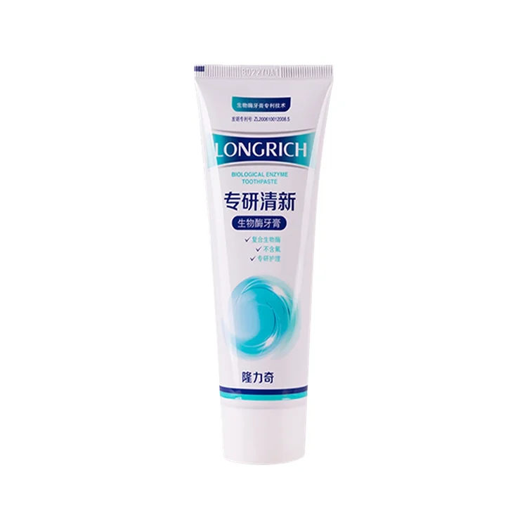 Longrich Customizable Factory Supply Attractive Price 125g Biological Enzyme Toothpaste Special Research