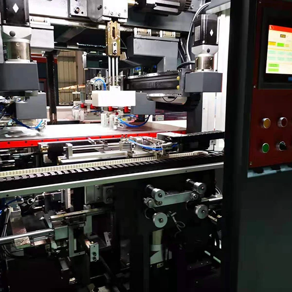 
New Design High Speed Intelligent Cosmetic Rigid Paper Box Making Machine 