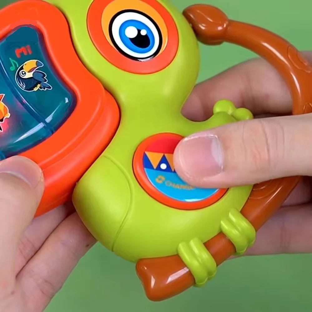 Cartoon bird baby woodpecker piano toy educational learning toy small musical instruments toy