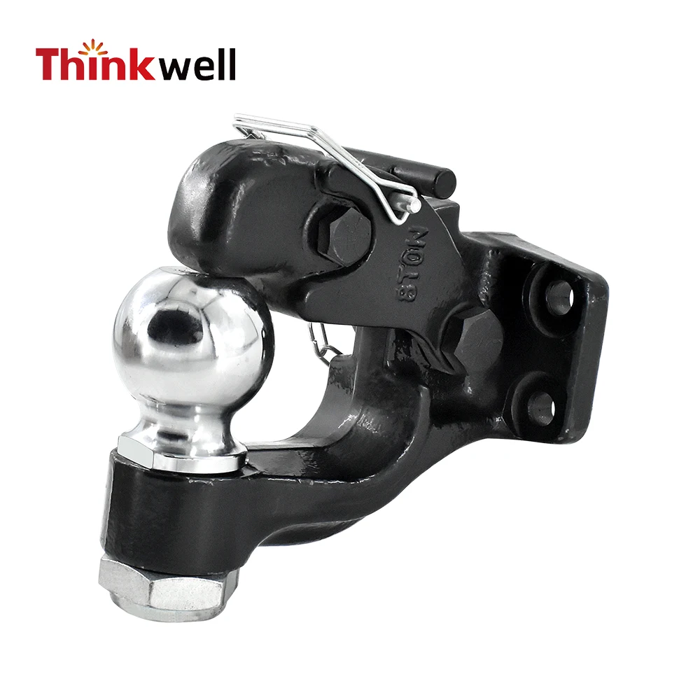 High Quality Adjustable Receiver Tow Pintle Hook with Hitch Ball Factory Price 4WD Tow Trailer Cover for 4Runner Truck CH Models