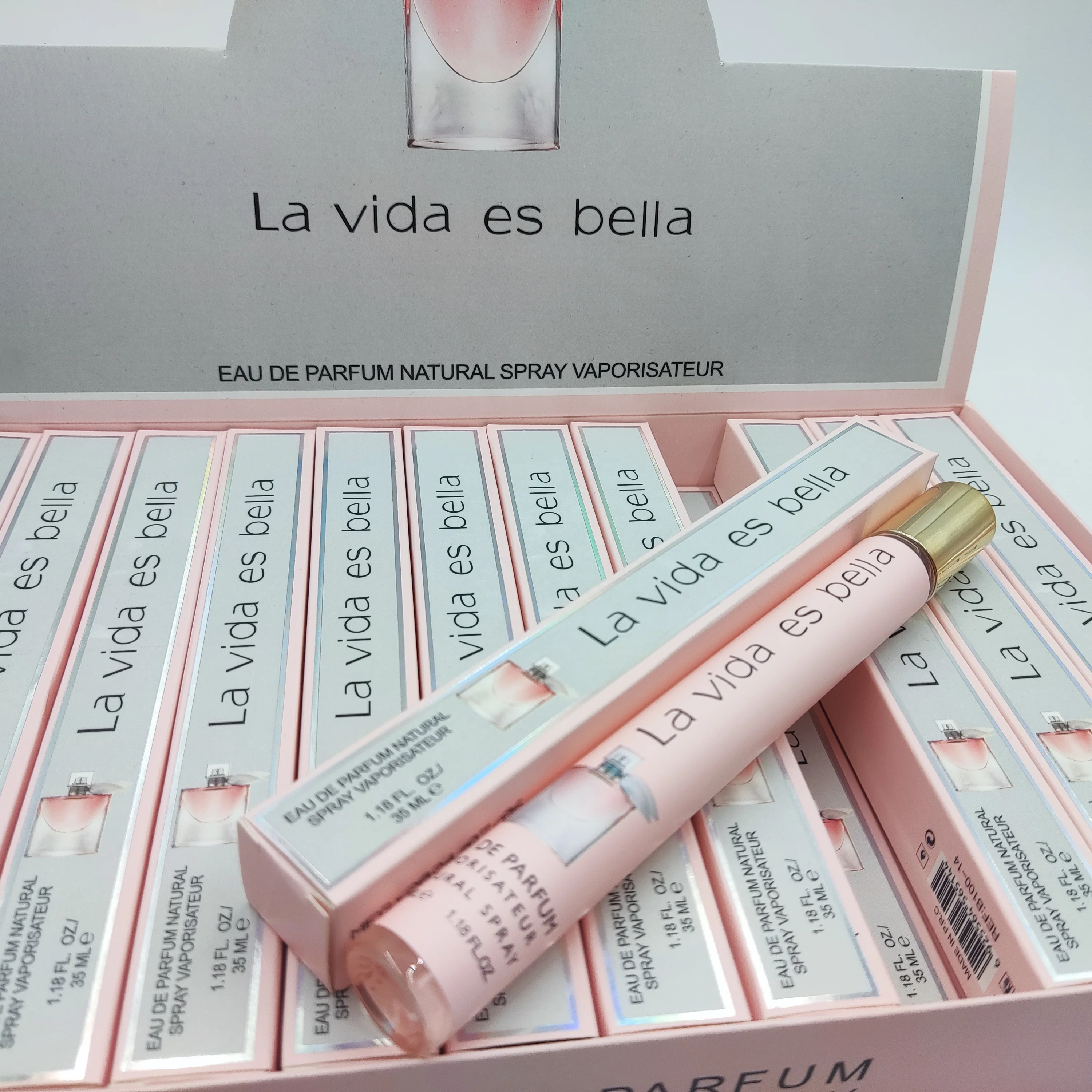 Girls gift Holiday gift big brand engraved scent of the same 35 ml perfume sample