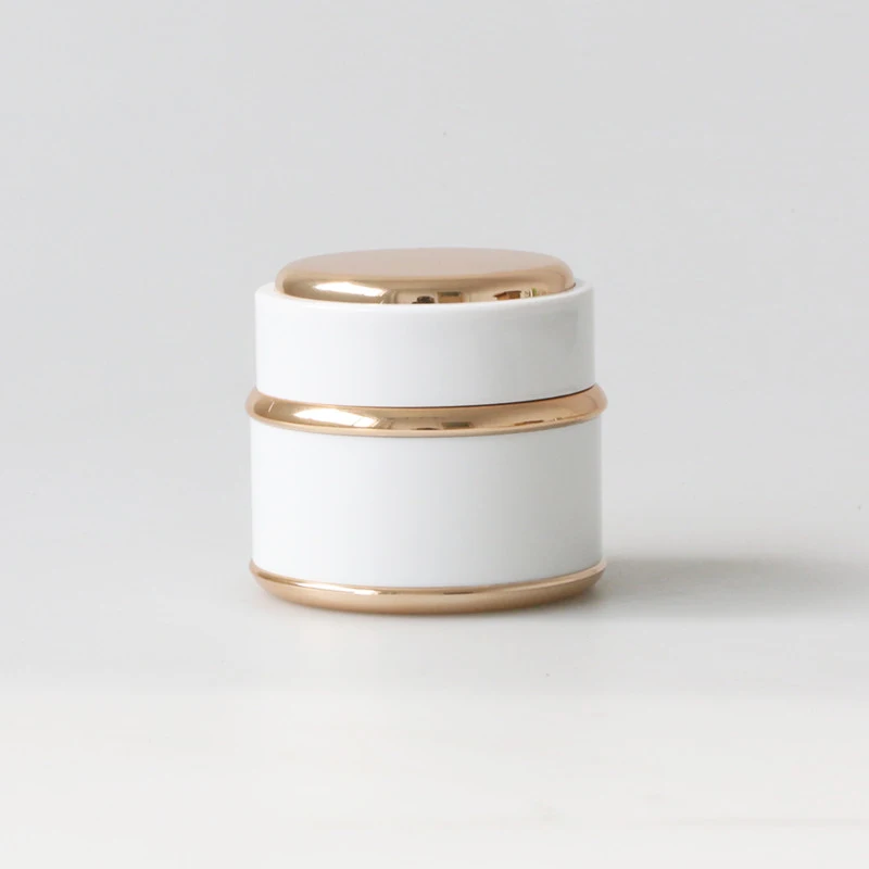 Luxury 5g 7g 15g cosmetic jar travel size empty nail gel pot