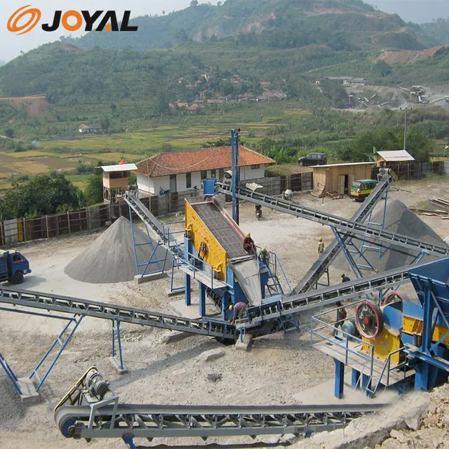 JOYAL Fixed Crushing line Mining machinery crushing & screening, grinding, feeding machine