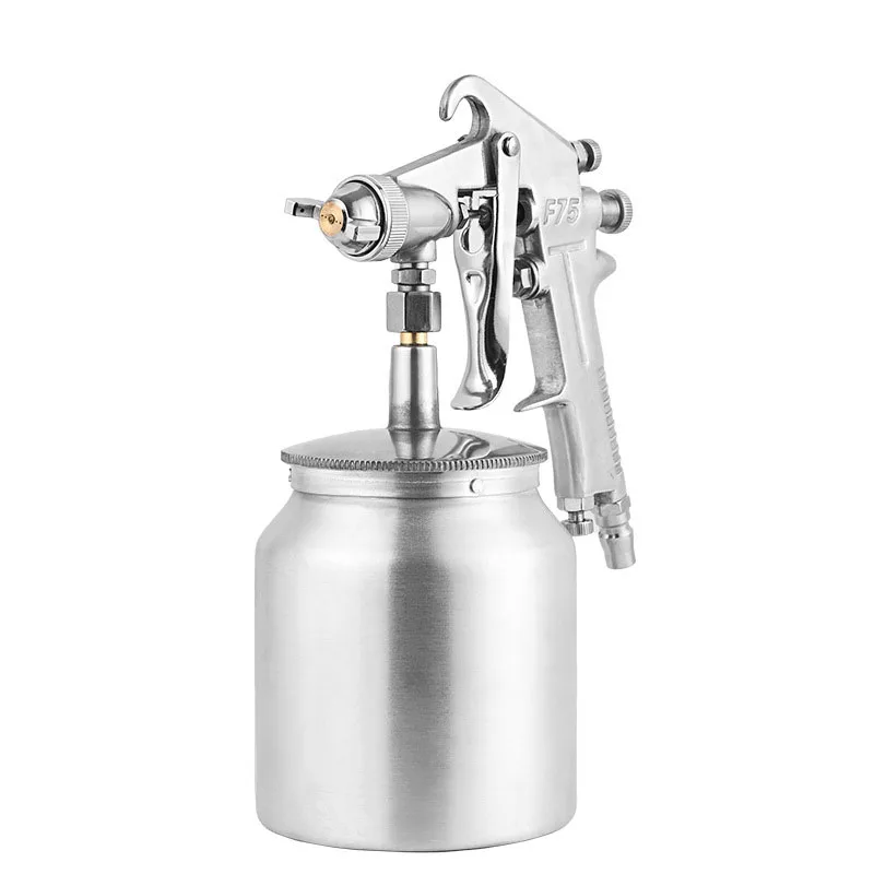 Auto Painting Tools F-75 Air Spray Gun Furniture Paint Sprayer High Atomization Pneumatic Spray Gun For Car Painting