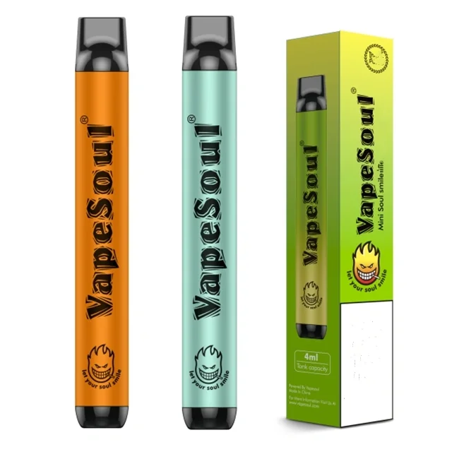 2021 Hot Selling High Quality Vape pen Package Vapesoul Mini Soul Smile 1000 pufff with Wholesale Price