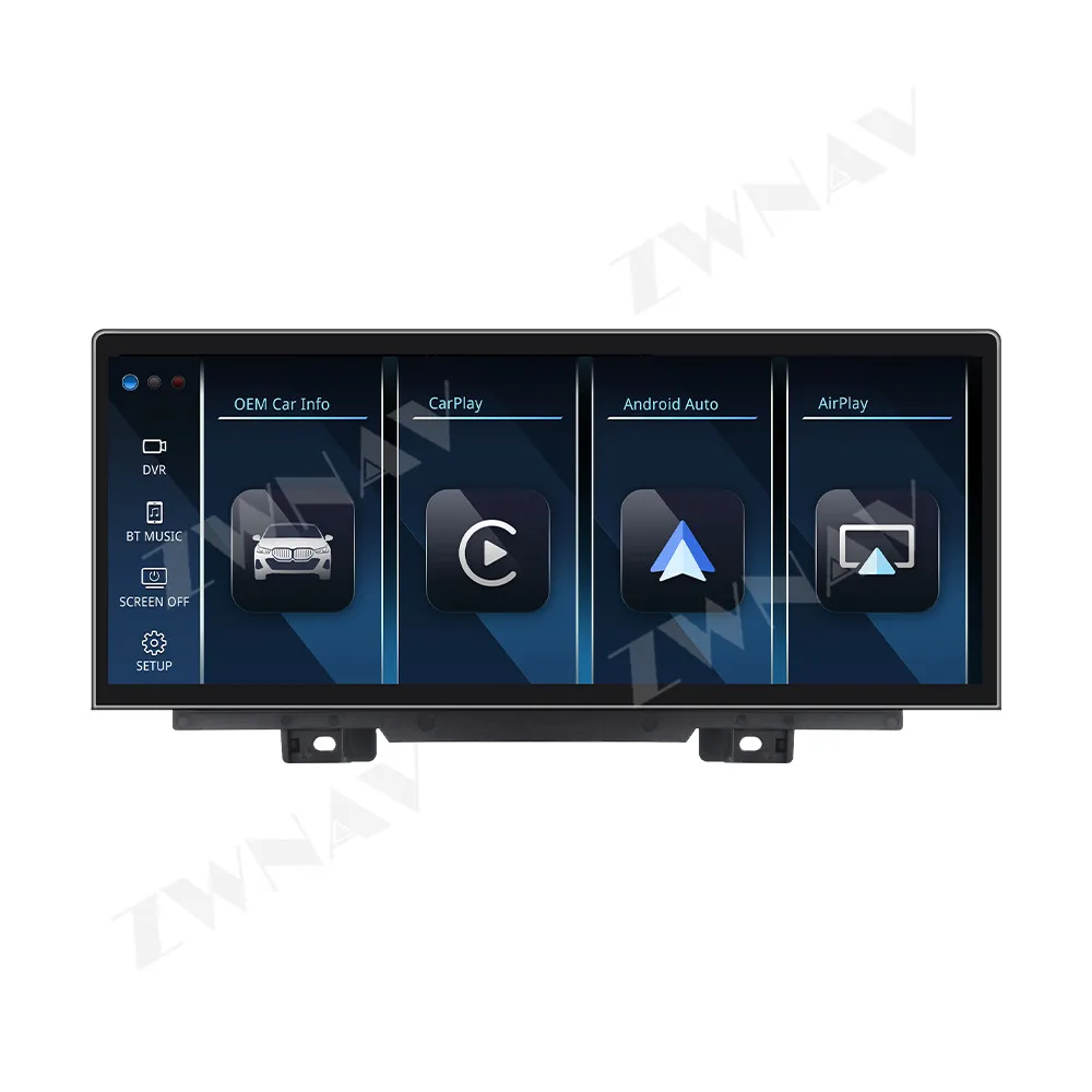 ZWNAV 12.3 Inch Wireless Carplay For BMW 1/2 Series F52 2011-2017 Car Radio GPS Navigation Multimedia Player Car Stereo