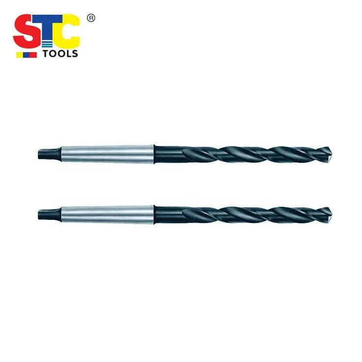 HSS high speed steel Cobalt Cone Shank Bits Black Oxide Finish Din345  Hole Cutter Power Tool Morse taper shank twist drill bit