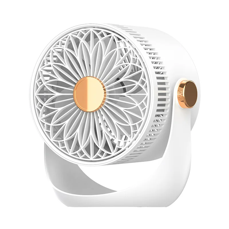Household Rechargeable Summer Usb Fan Table Desk Portable Turbo Fan Air Circulation Fan