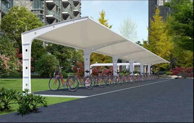 Roofing Materials Polycarbonate Bike Shed Carport Endurance Board Parking Shed Car Parking Tent Outdoor