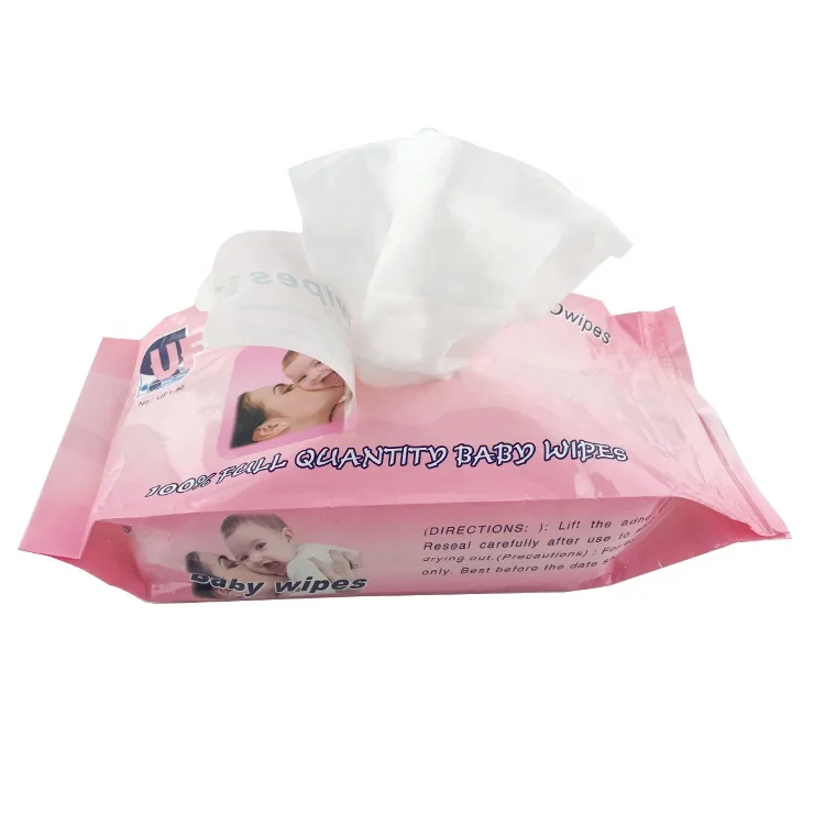 High quality skin care soft spunlace wet wipes for baby