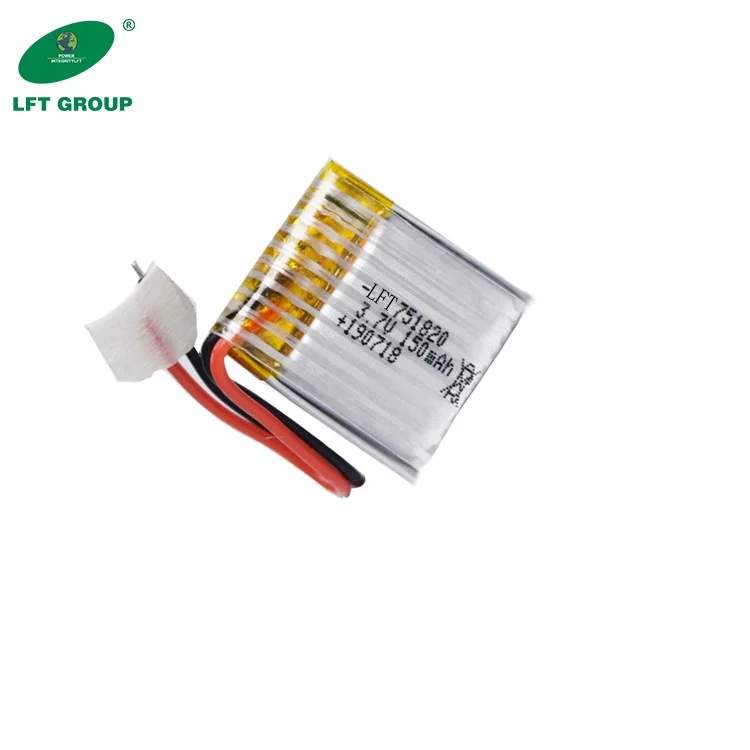 Drone battery 3.7v 150mah lipo battery 20C 751820 for UDI U939 Syma S8 M67 YD-927 rc quadcopter